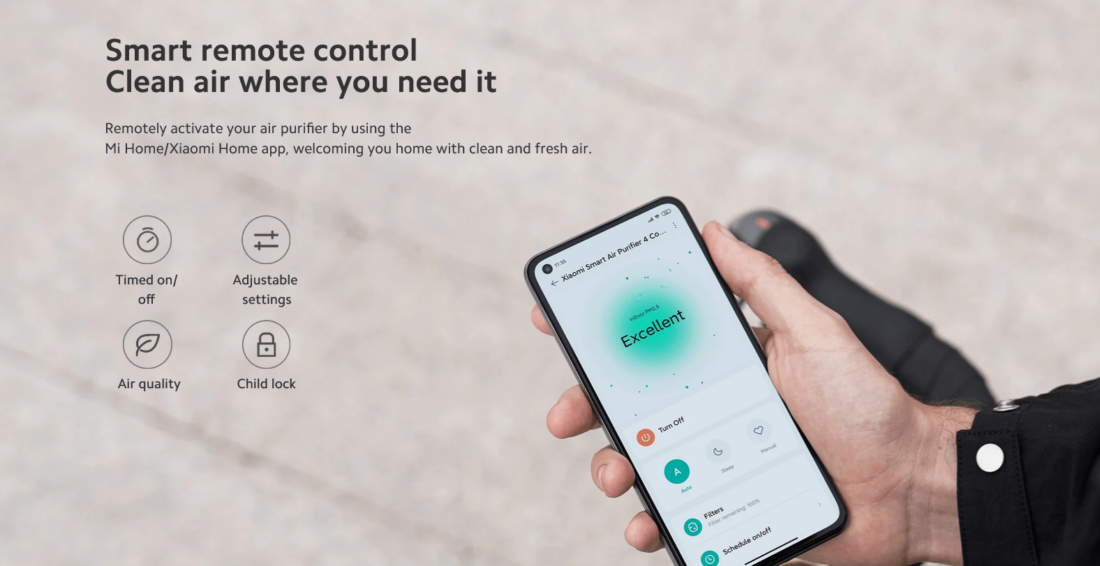  Xiaomi Smart Air Purifier 4 Compact